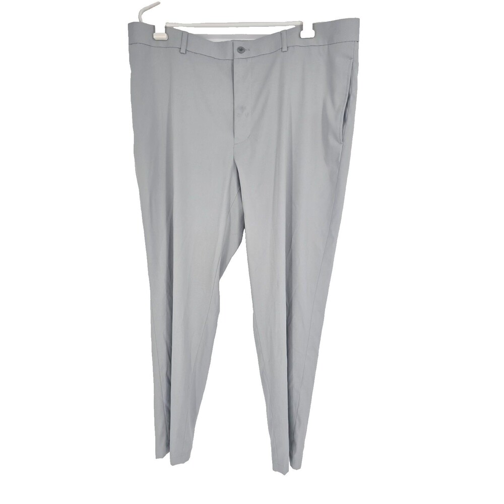 Slazenger Pants Mens 38x30 Gray Golf Chino Lightweight Stretch